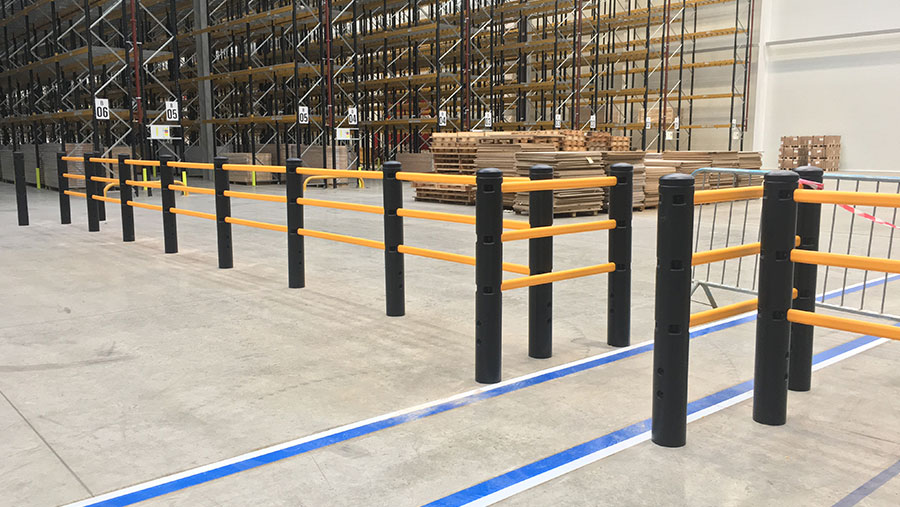 Pedestrian barrier system