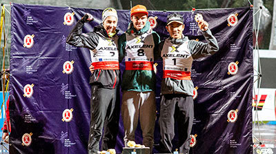 Johannes Rydzek på prispallen