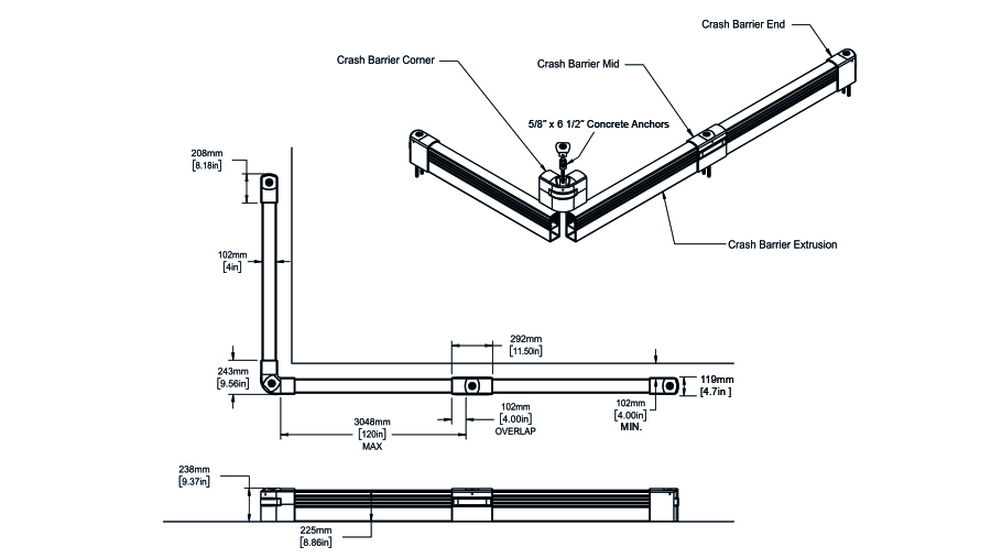 Crash Barrier System