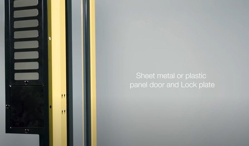 axelent plastic and sheet metal machine guarding lock solutions