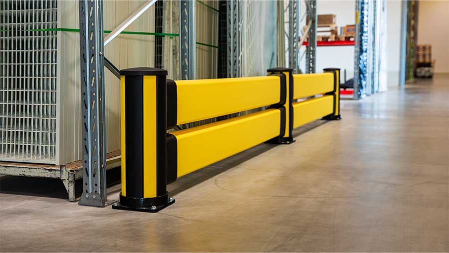 Double bastaing de protection bas