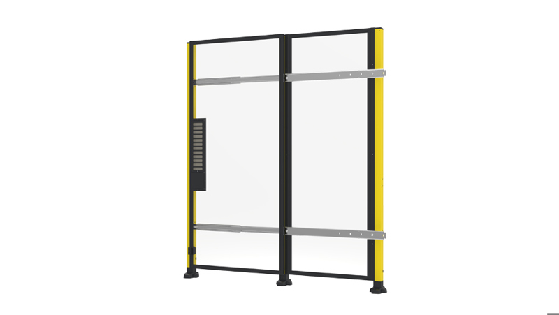 Porte coulissante simple sans rail