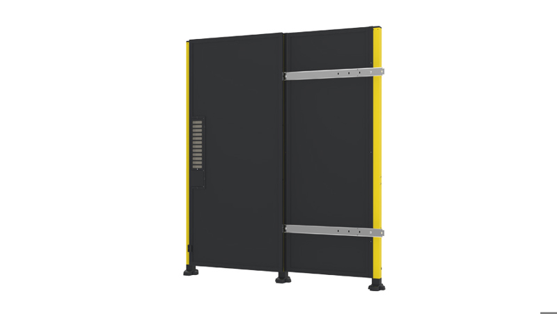 Porte coulissante simple sans rail