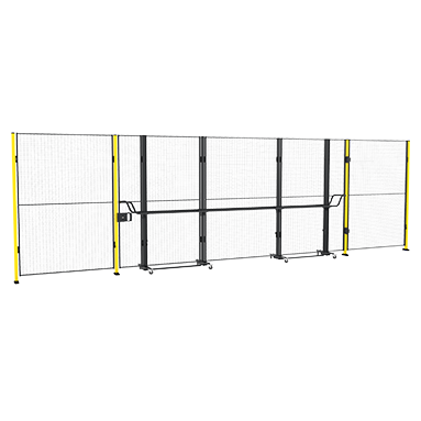 Porte battante détachable